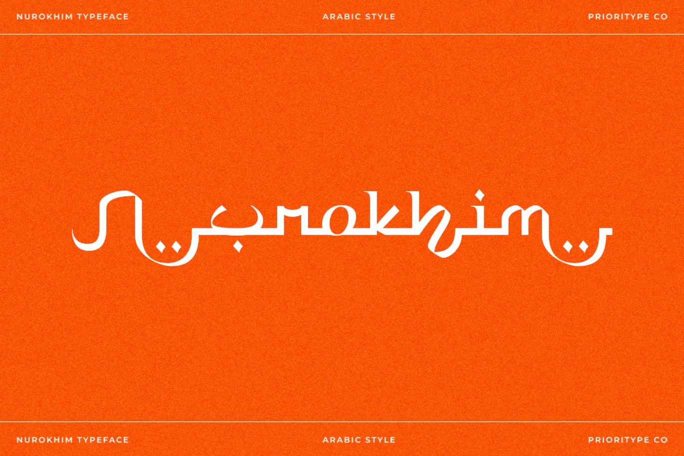 Nurokhim – Arabic Style Font