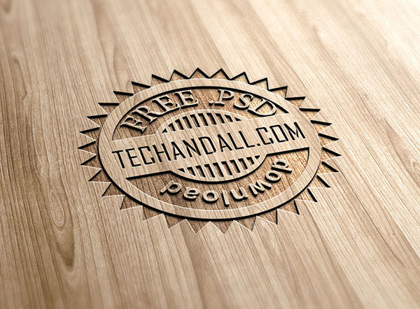 mockup logo wood on Wood Free 25 & Mockups Premium Logo   Free Creatives  PSD