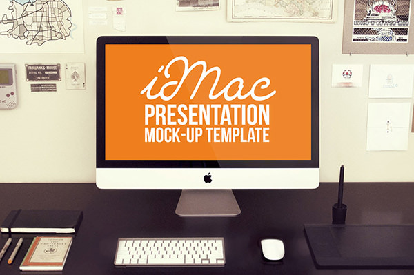 Download FREE 32+ PSD iMac Mockups in PSD | InDesign | AI