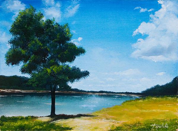 scenery oil paintings on canvas