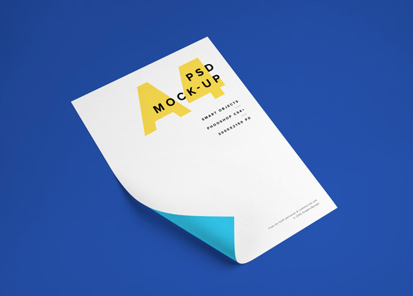 A4-Paper-PSD-MockUp-