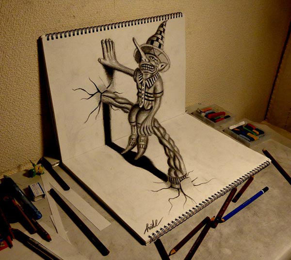 Amazing-3D-Pencil-Drawing-