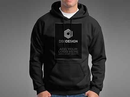 Free Gildan 18500 Hoodie Mockup (PSD)