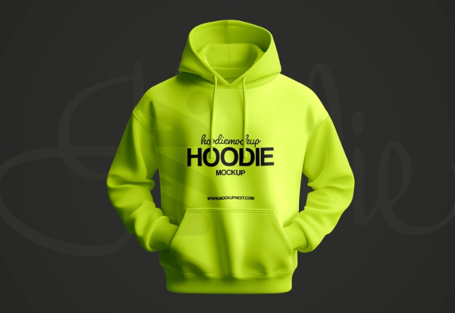 Free Simple Hoodie Mockup