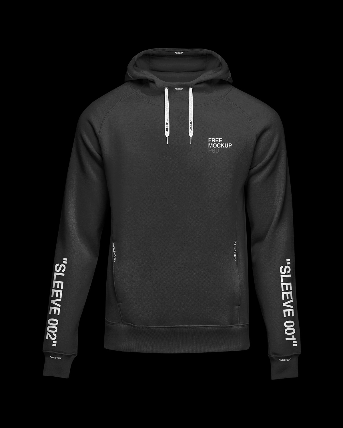 Hoodie sweatshirt Mockup