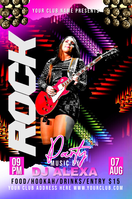 Rocking Music Poster Design