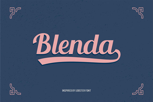 blenda-script-font