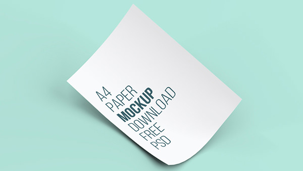 Free 21 Psd A4 Paper Mockups In Psd Indesign Ai