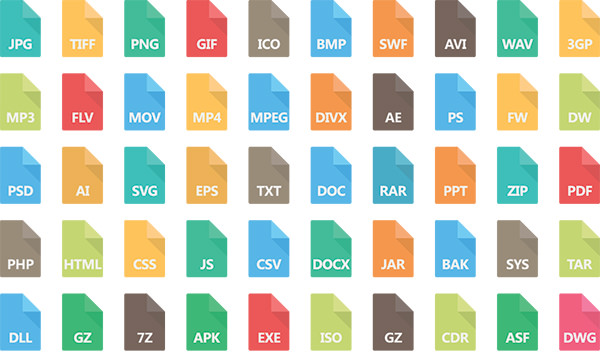 Download FREE 270+ Vector PSD File Type Icons in SVG | PNG