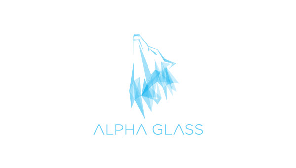 Alpha-Glass-Wolf-Logo