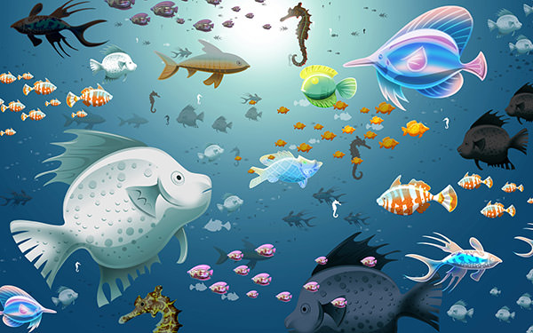 Animated-Sea-Fish-Wallpaper