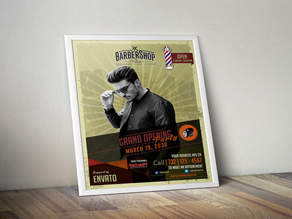 Barbershop-Retro-Flyer-Template