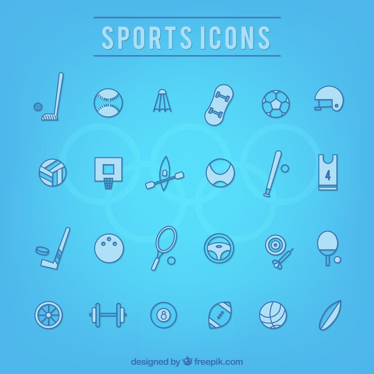 Collection of Hand Drawn Sport icon