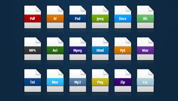 40 File type / File extension icon