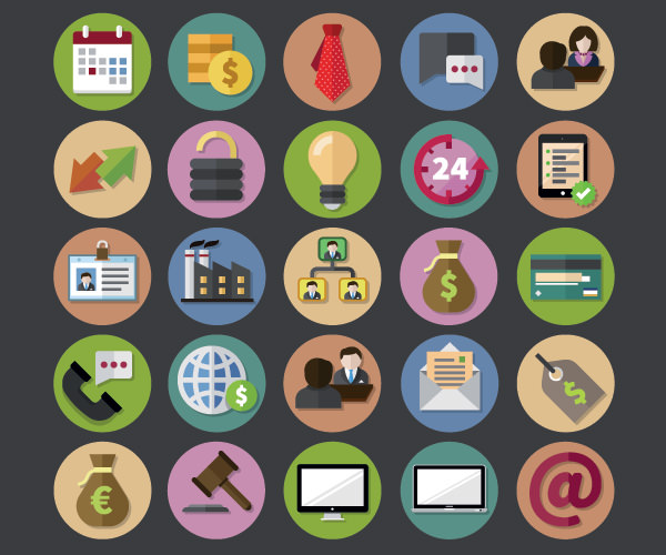 Free-Business-Icons-Set-Vector