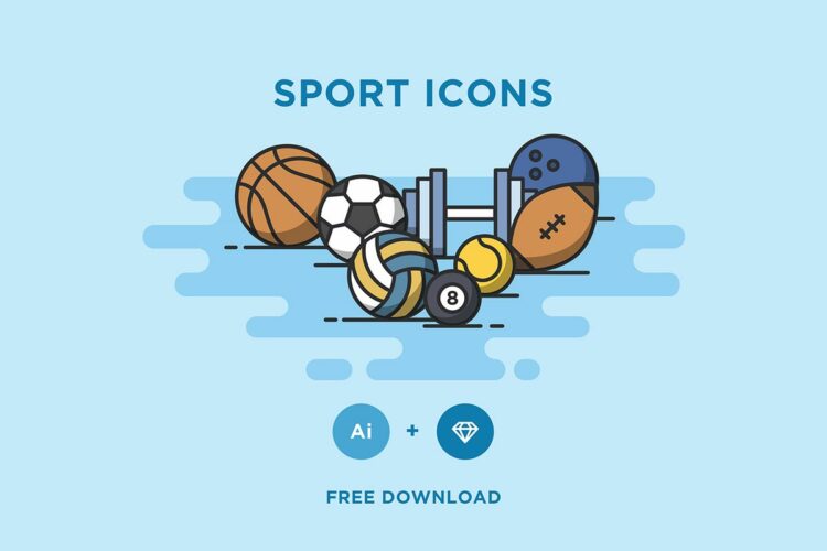 Minimal Sport Vector Icons