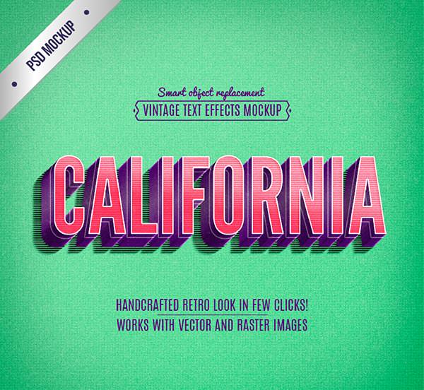 Retro-california-lettering