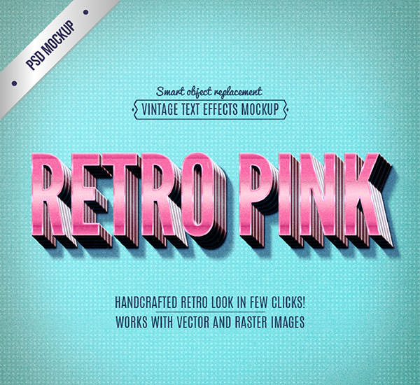 Retro-pink-lettering