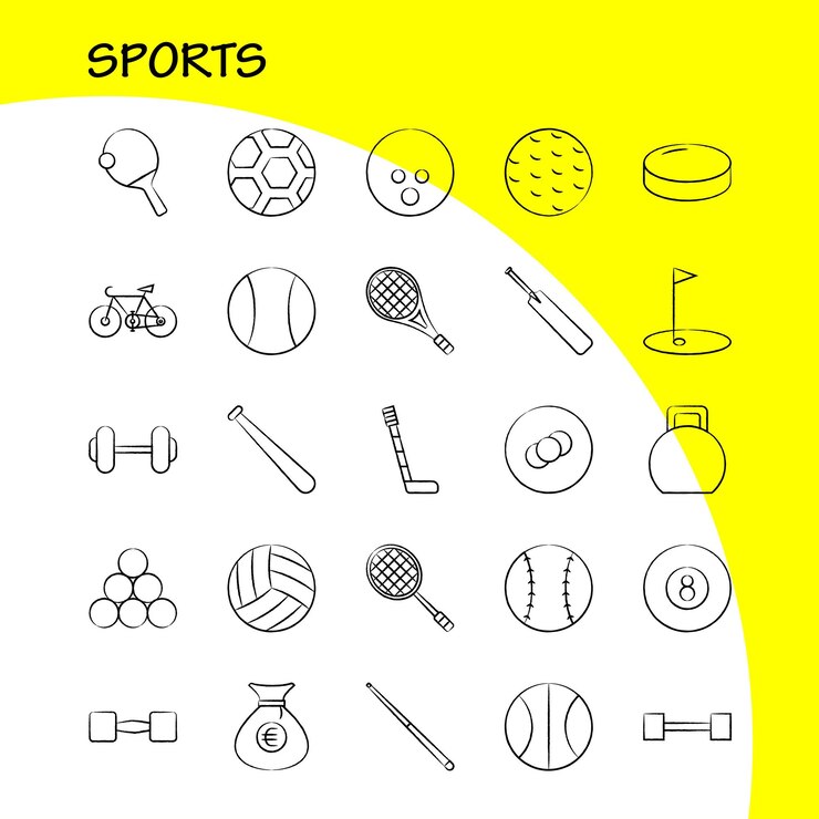 Sports Hand Drawn Icon