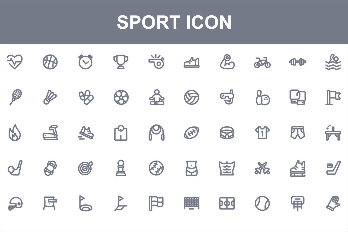 Sports Icon Set