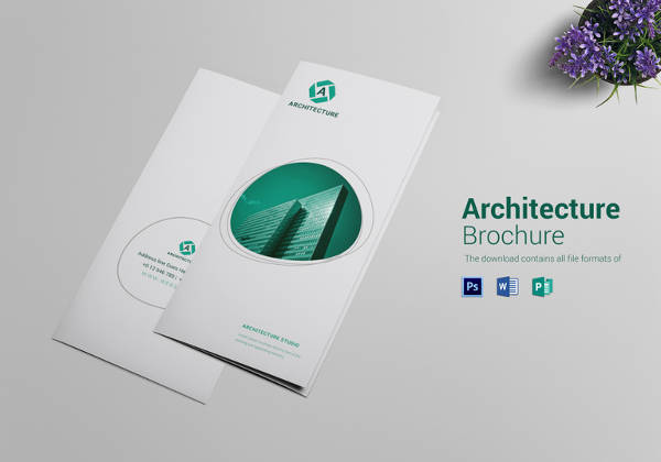 Tri Fold Brochure for Commercial Architecture