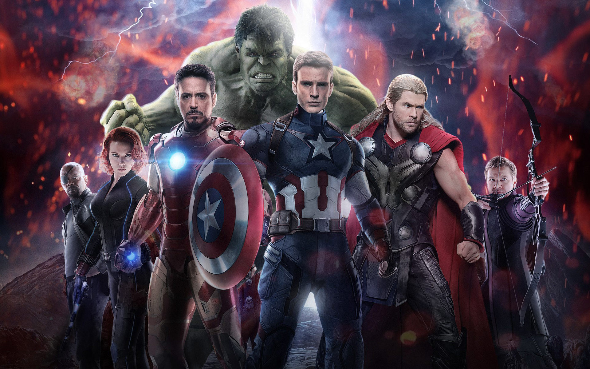 avengers age of ultron 2015 superhero film wide screen wallpaper