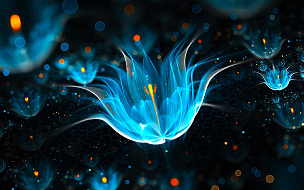 bokeh-3d-fractal-art-wallpaper