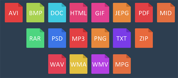 FREE 270+ Vector PSD File Type Icons in SVG | PNG