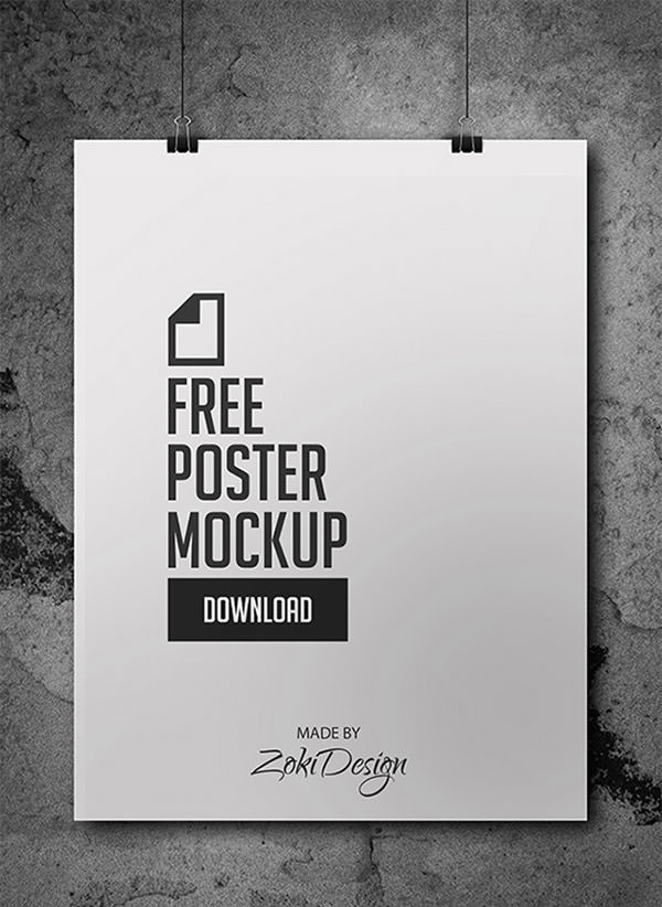 Download FREE 27+ A4 Poster Mockups in PSD | InDesign | AI | Vector EPS