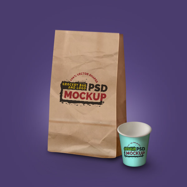 grocery-bag-coffee-cup-mockup