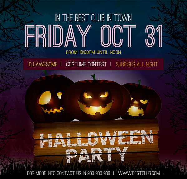 halloween-party-poster-design