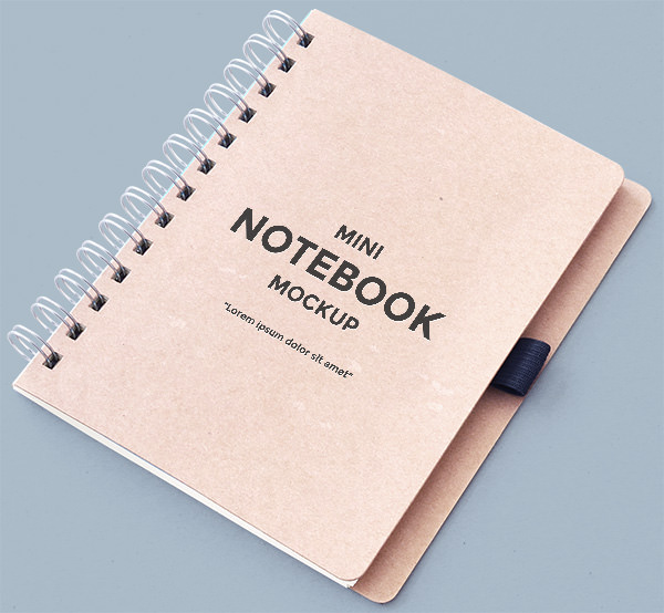 Download Notebook Mockup Free Free Download Mockup