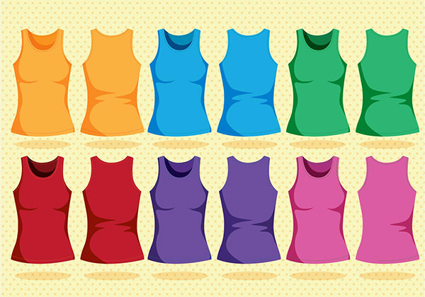 vector-colorful-tank-top-template