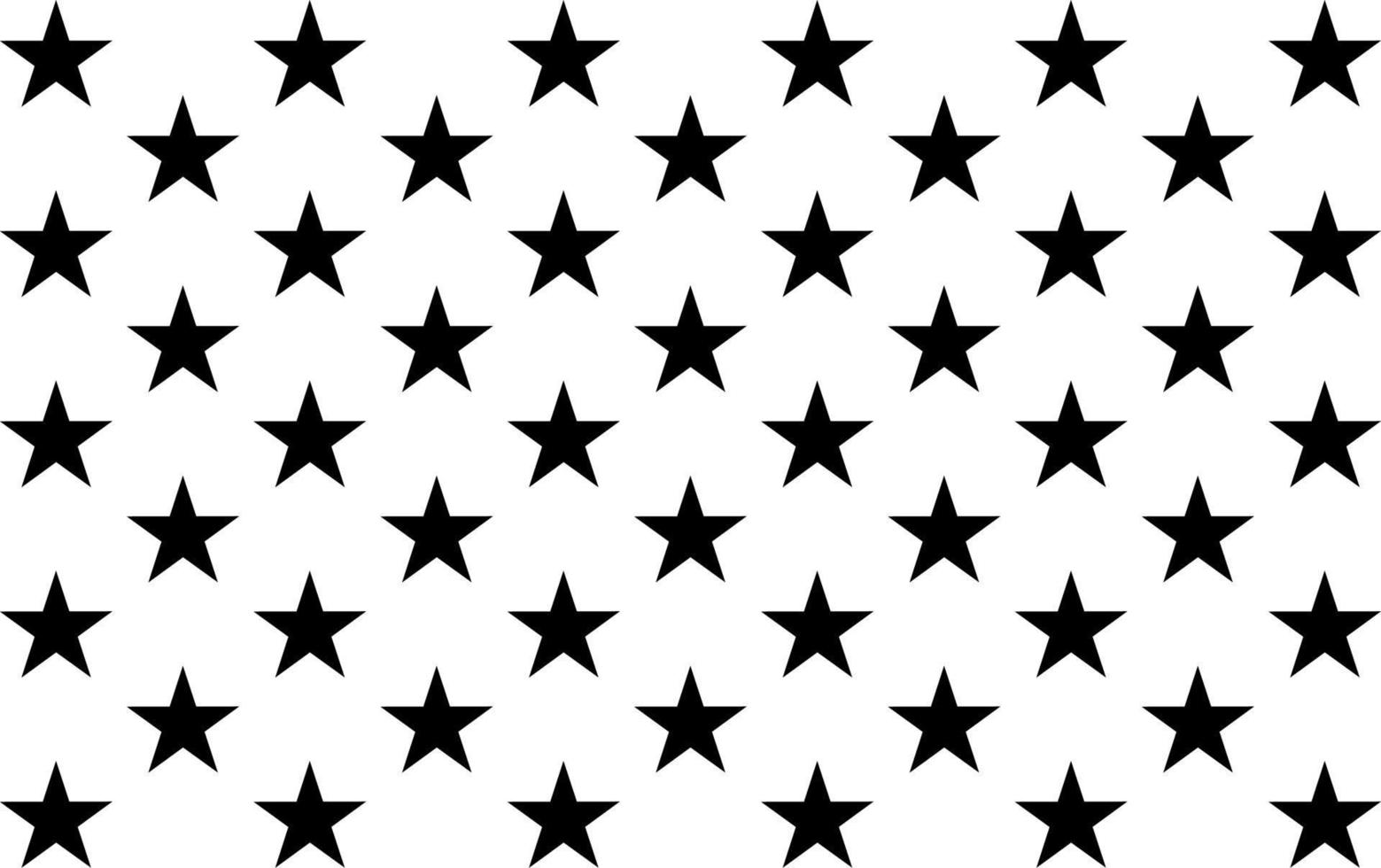 Black & White Star Pattern