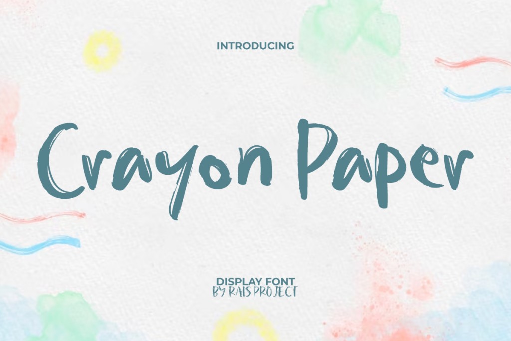 Crayon Paper Demo Font