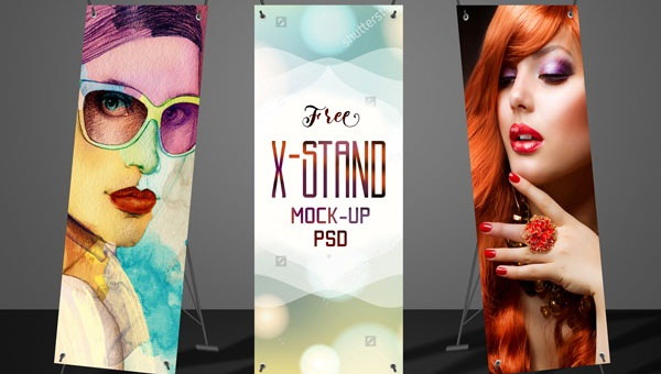Download Free 18 Banner Mockups In Psd Indesign Ai