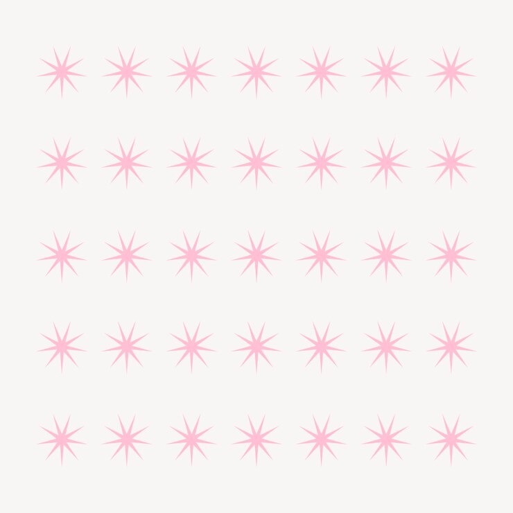 Starburst illustrator Pattern set