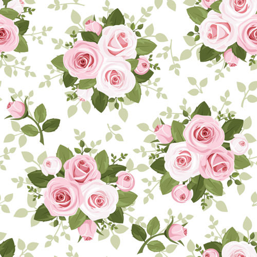 Vintage-roses-vector-seamless-pattern-