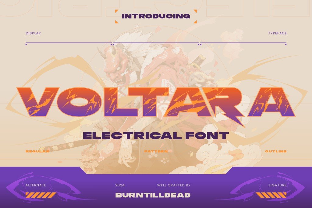 Voltara Electrical Font