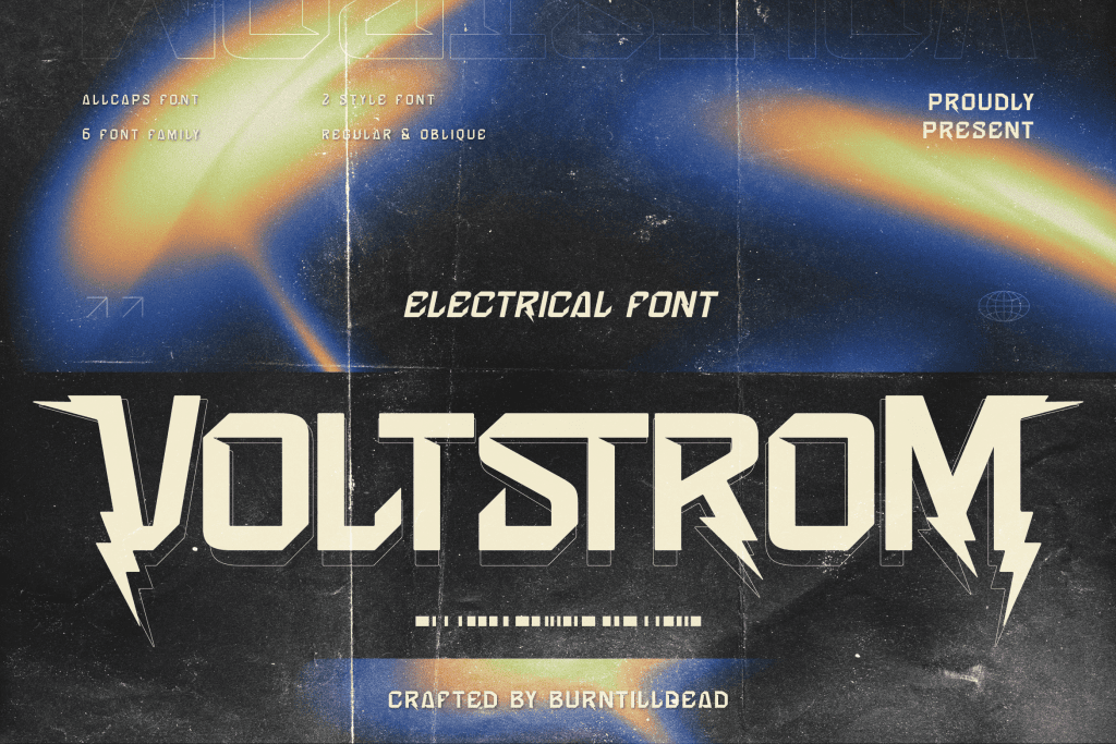 Voltsrom Demo Font