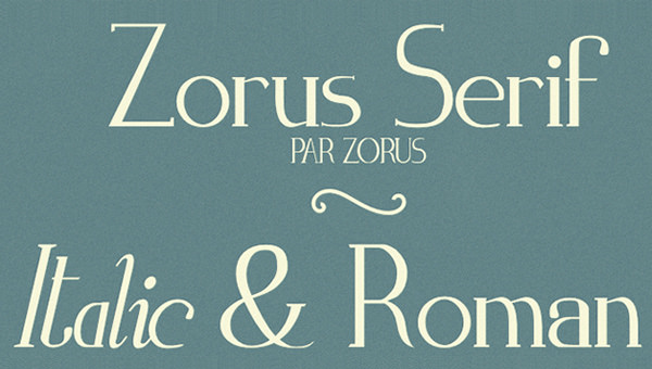 Zorus-Serif