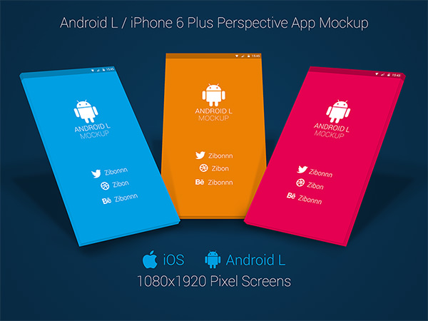 android or iphone 6 plus app-mock-up