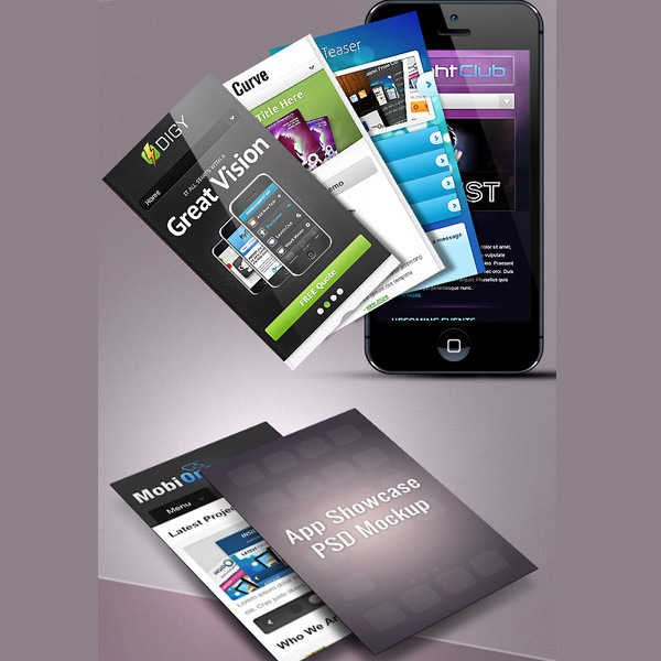 Download FREE 18+ PSD App Screen Mockups in PSD | InDesign | AI