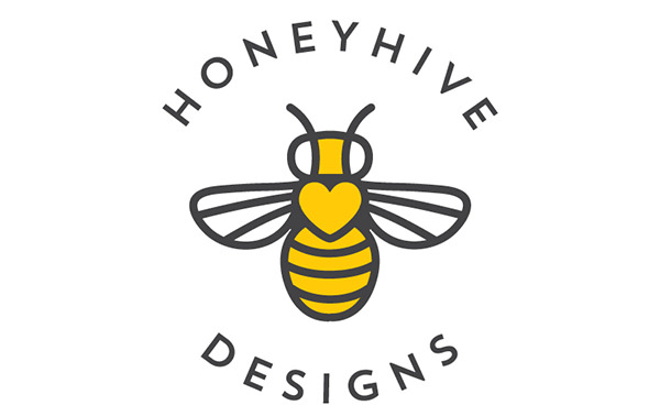 honey hive logo design