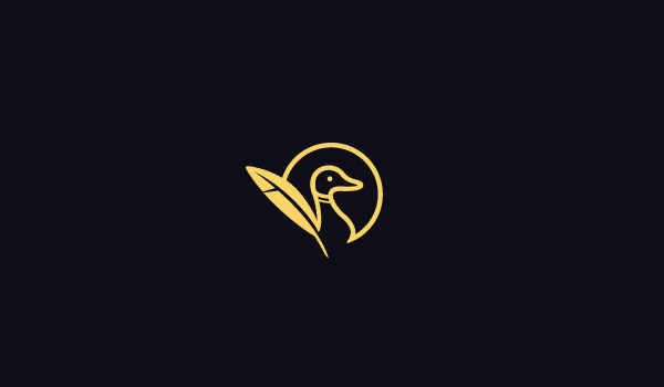 male duck logo