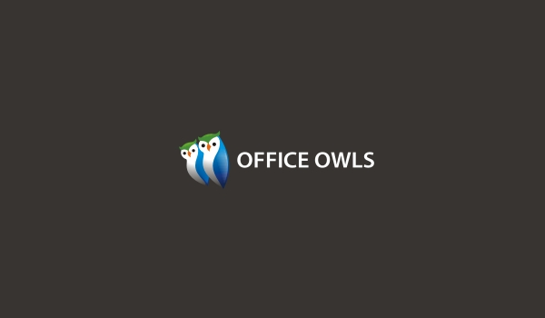 ofiice owl logo design