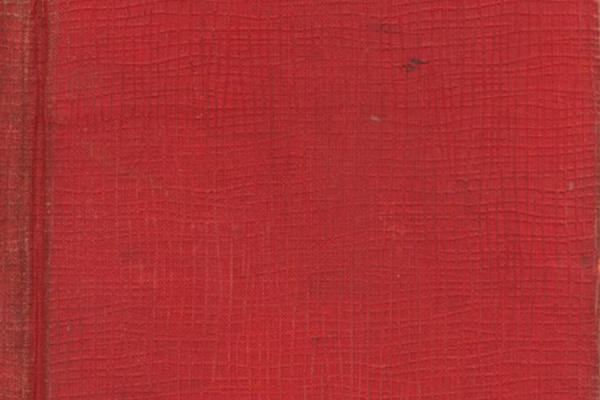 old red book cover texture