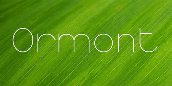 ormont-font