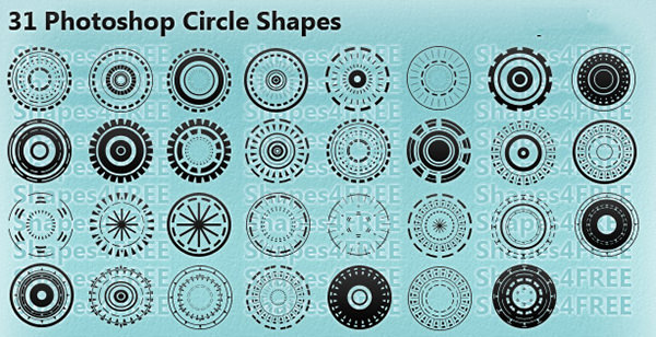 http://www.shapes4free.com/photoshop-custom-shapes/31-photoshop-circle-shapes/