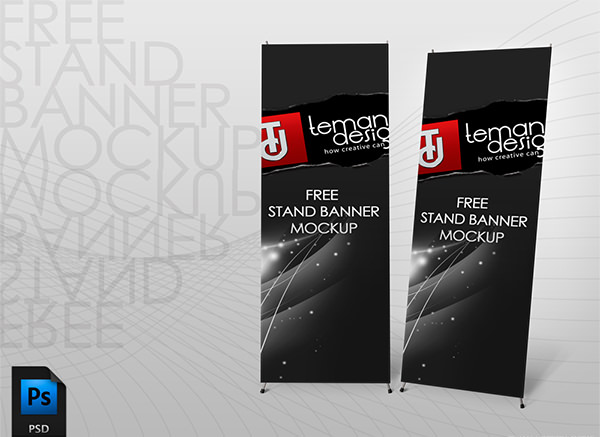 Download Free 18 Banner Mockups In Psd Indesign Ai